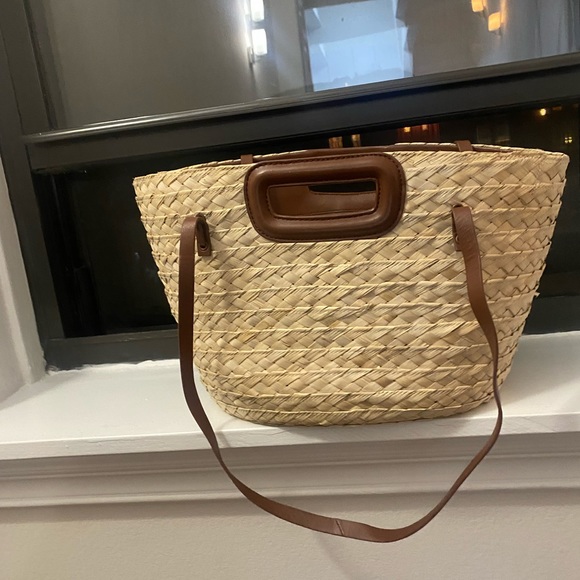 MAJE straw basket bag - Picture 6 of 6